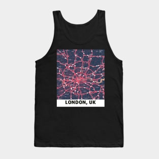 London map Tank Top